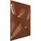 Ekena Millwork 19 5/8in. W x 19 5/8in. H Petal EnduraWall Decorative 3D Wall Panel Covers 2.67 Sq. Ft. WP20X20PLBCO - alternate 2